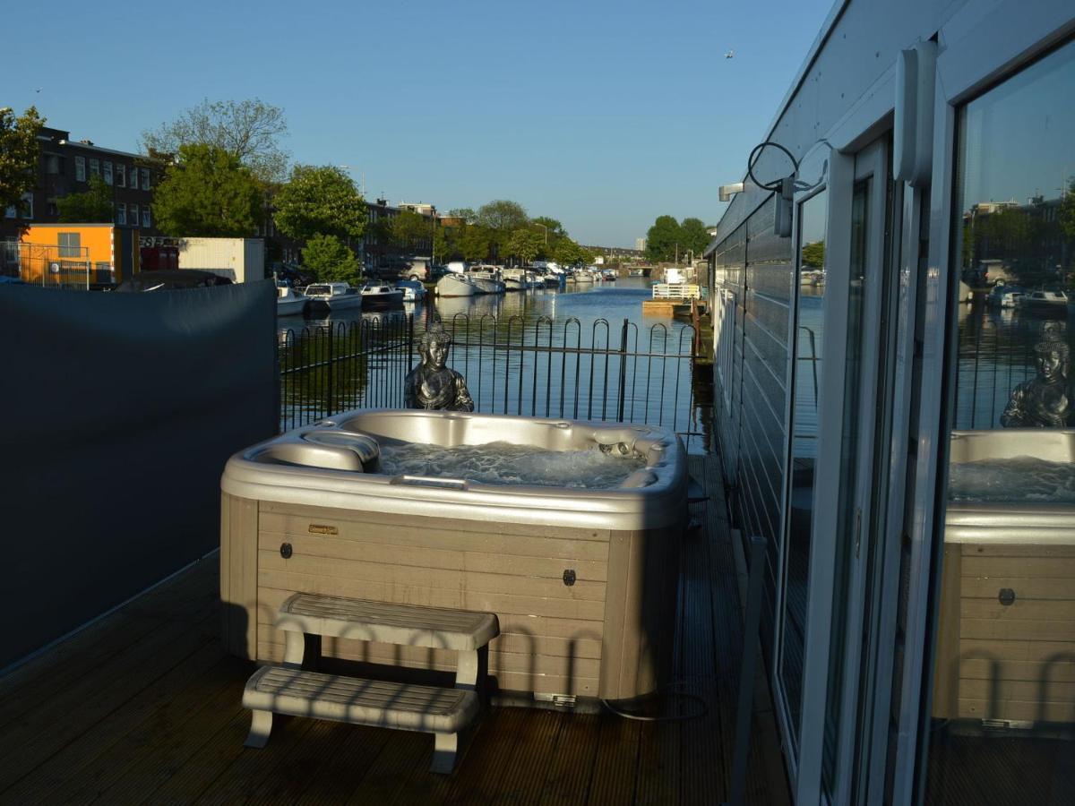 Beautiful Houseboat With Terrace Jacuzzi Hotel Den Haag Ngoại thất bức ảnh